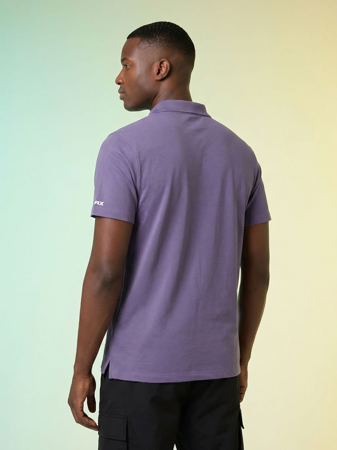 HRX by Hrithik Roshan Men Regular Fit Polo Collar T-shirt thumbnail 3