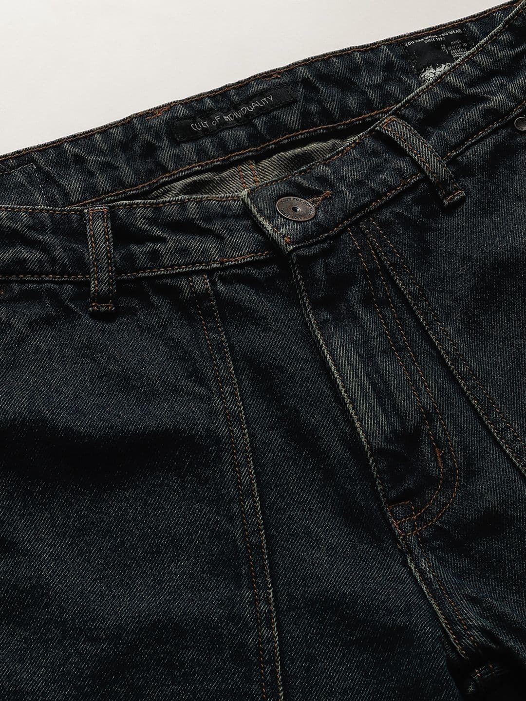 Klub Fox Men Straight Fit Cargos Jeans thumbnail 2