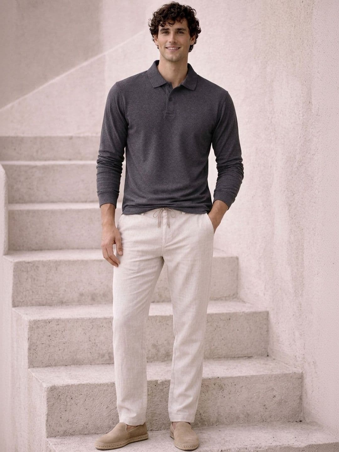 Mast & Harbour Men Polo Collar T-shirt thumbnail 2