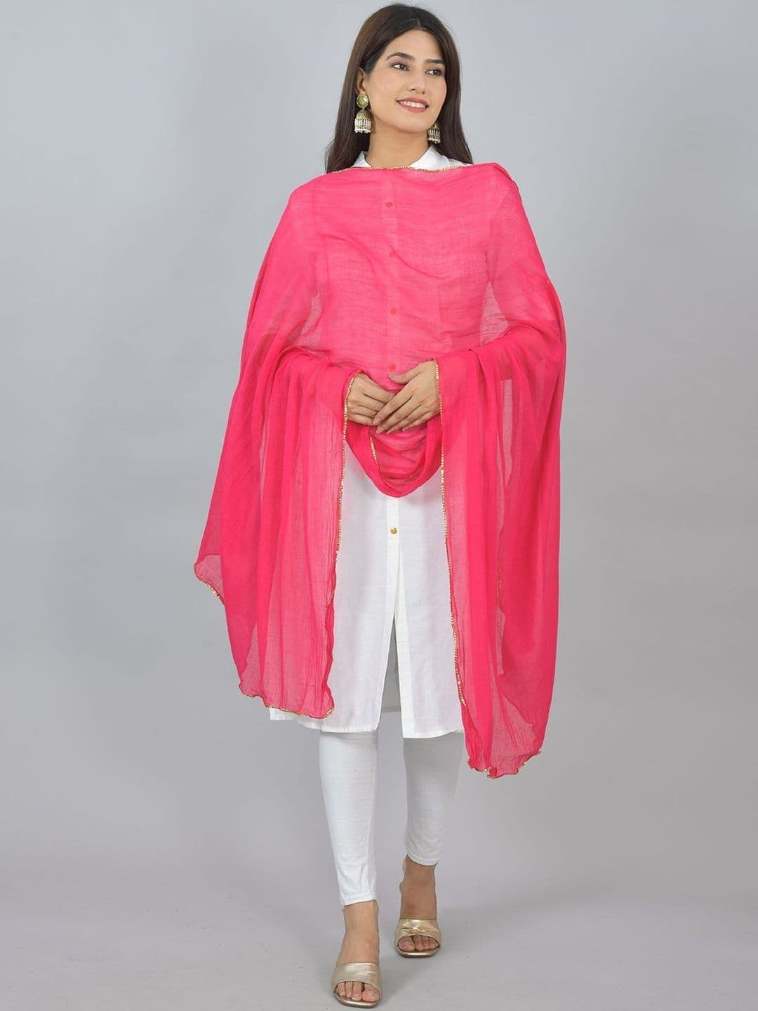 Kuhika Dupatta with Sequinned thumbnail 4