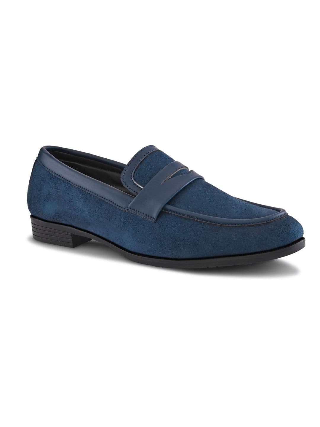 HERE&NOW Men Synthetic Leather Round Toe Slip-On Formal  Loafers thumbnail 4