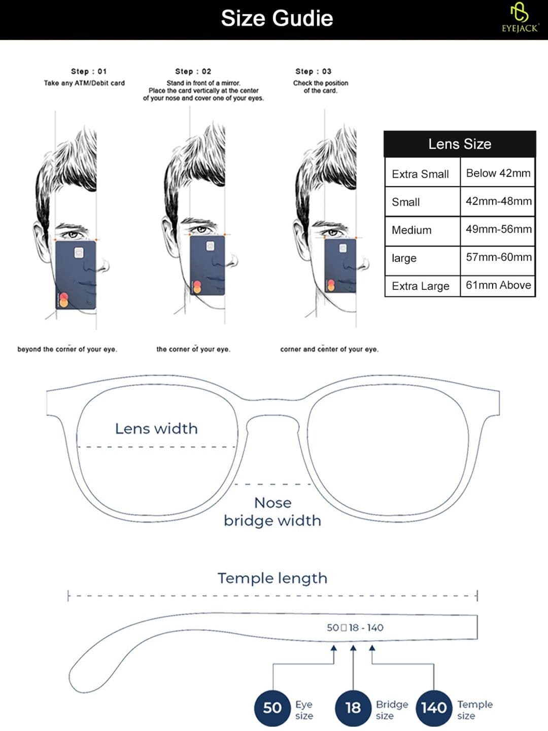 Eyejack by Voyage Square Sunglasses with UV Protected Lens-B80787CL868-Brown & Clear thumbnail 4