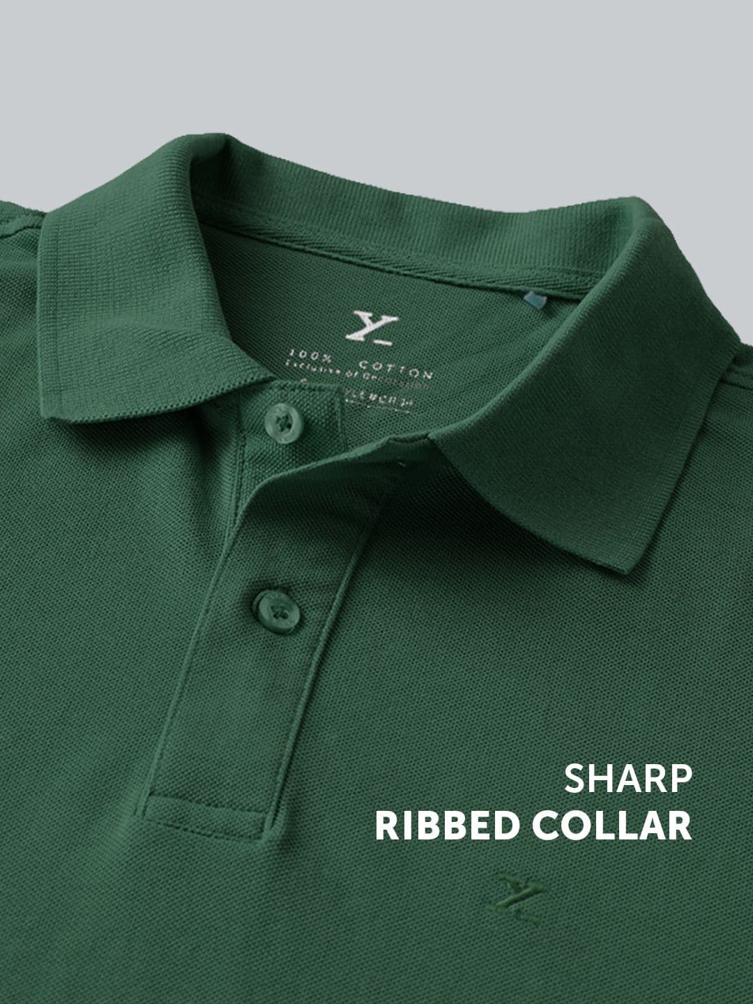XYXX Men Nova Intellieaze Cotton Polo T-shirt thumbnail 2