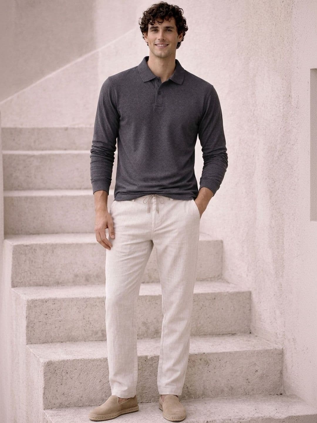 The Roadster Lifestyle Co Cotton Polo Collar T-Shirt thumbnail 5