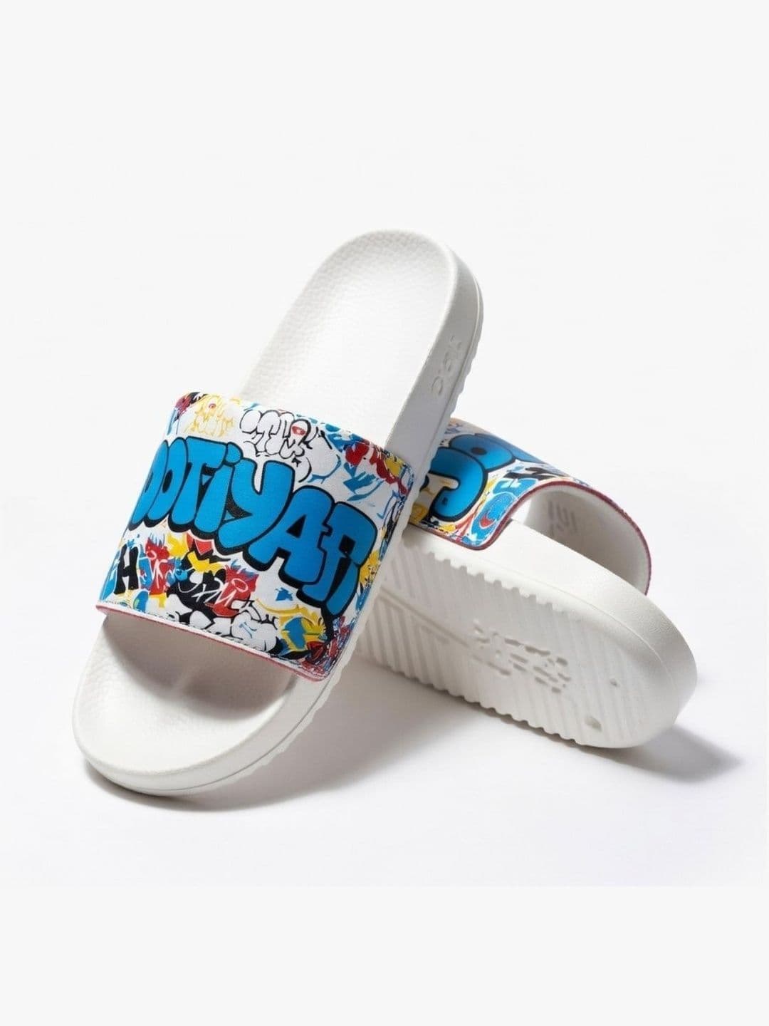 JOOTIYAPA Men Printed Flip Flops Sliders thumbnail 5