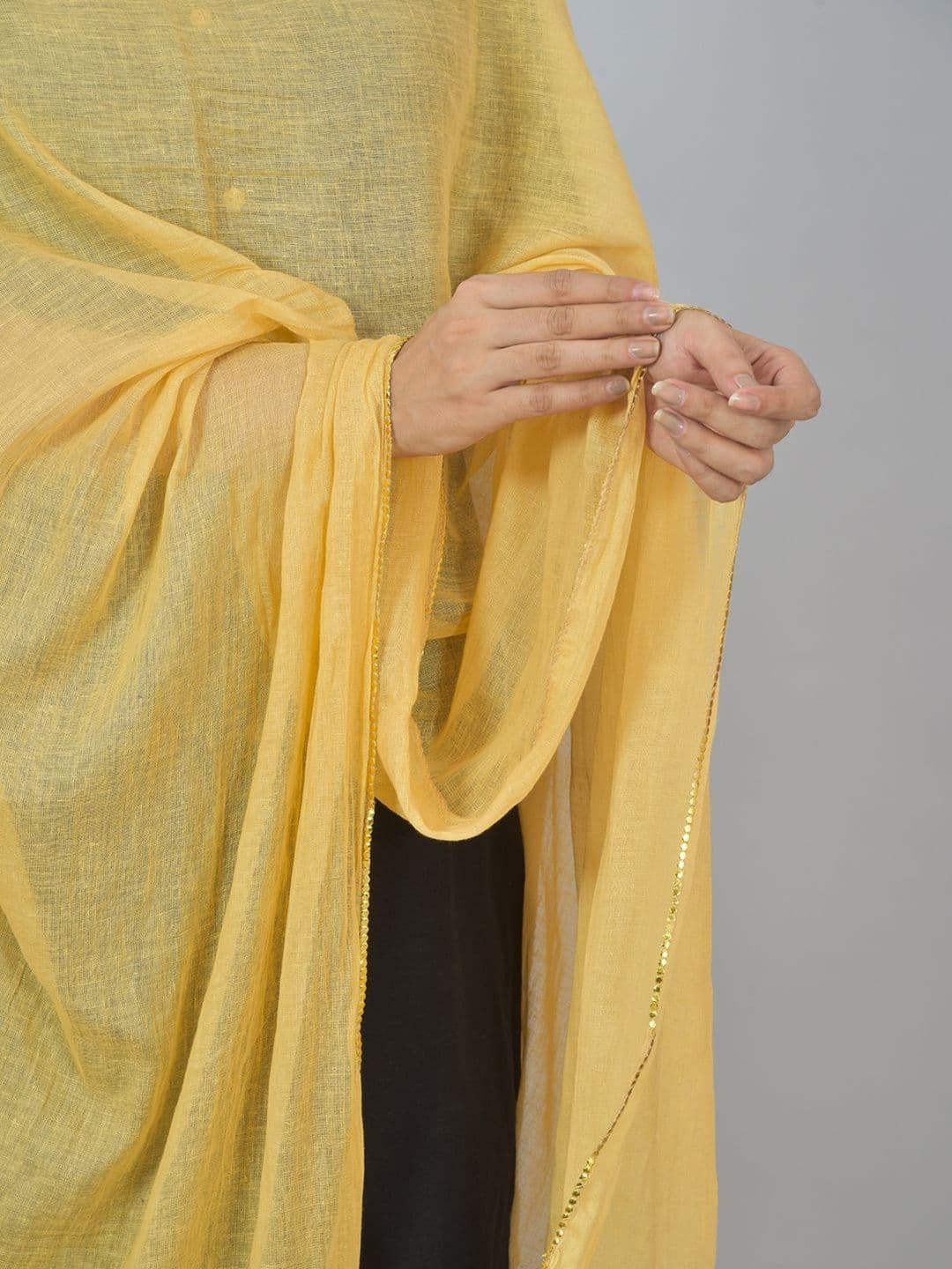 Kuhika Dupatta with Sequinned thumbnail 3