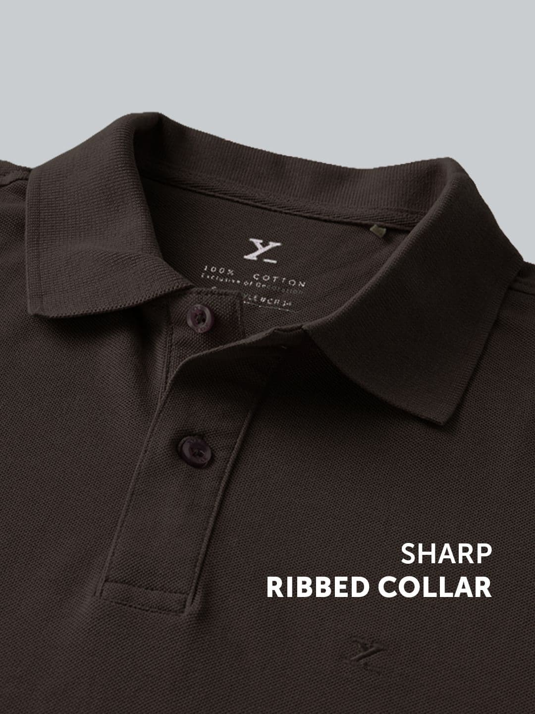 XYXX Polo Collar Pure Cotton T-shirt thumbnail 4