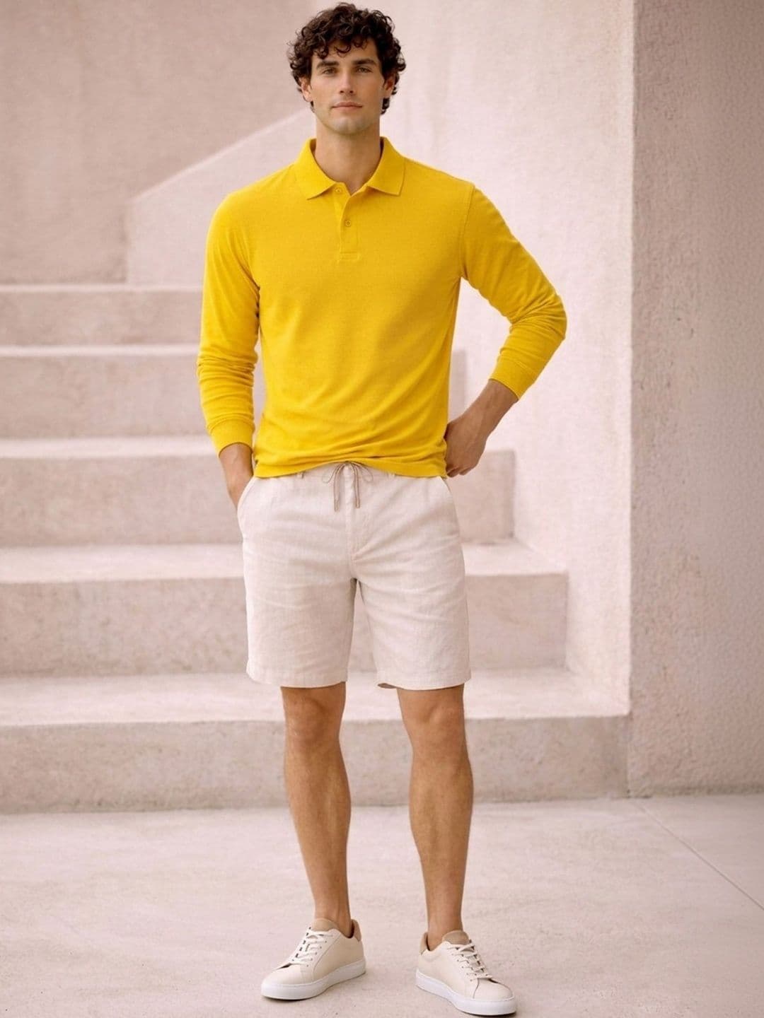 The Roadster Lifestyle Co Cotton Polo Collar T-Shirt thumbnail 2