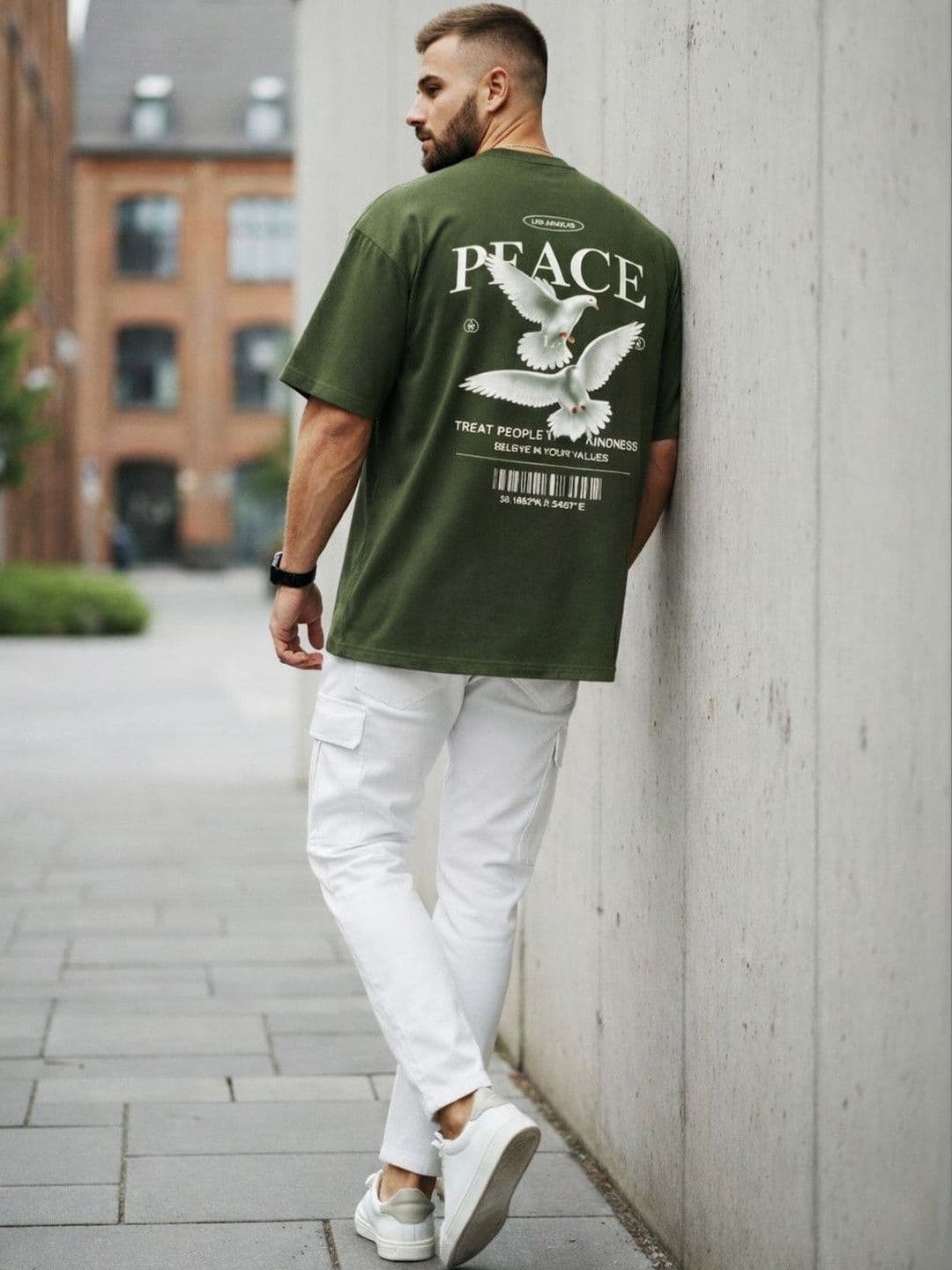Mast & Harbour Men Printed T-shirt thumbnail 5