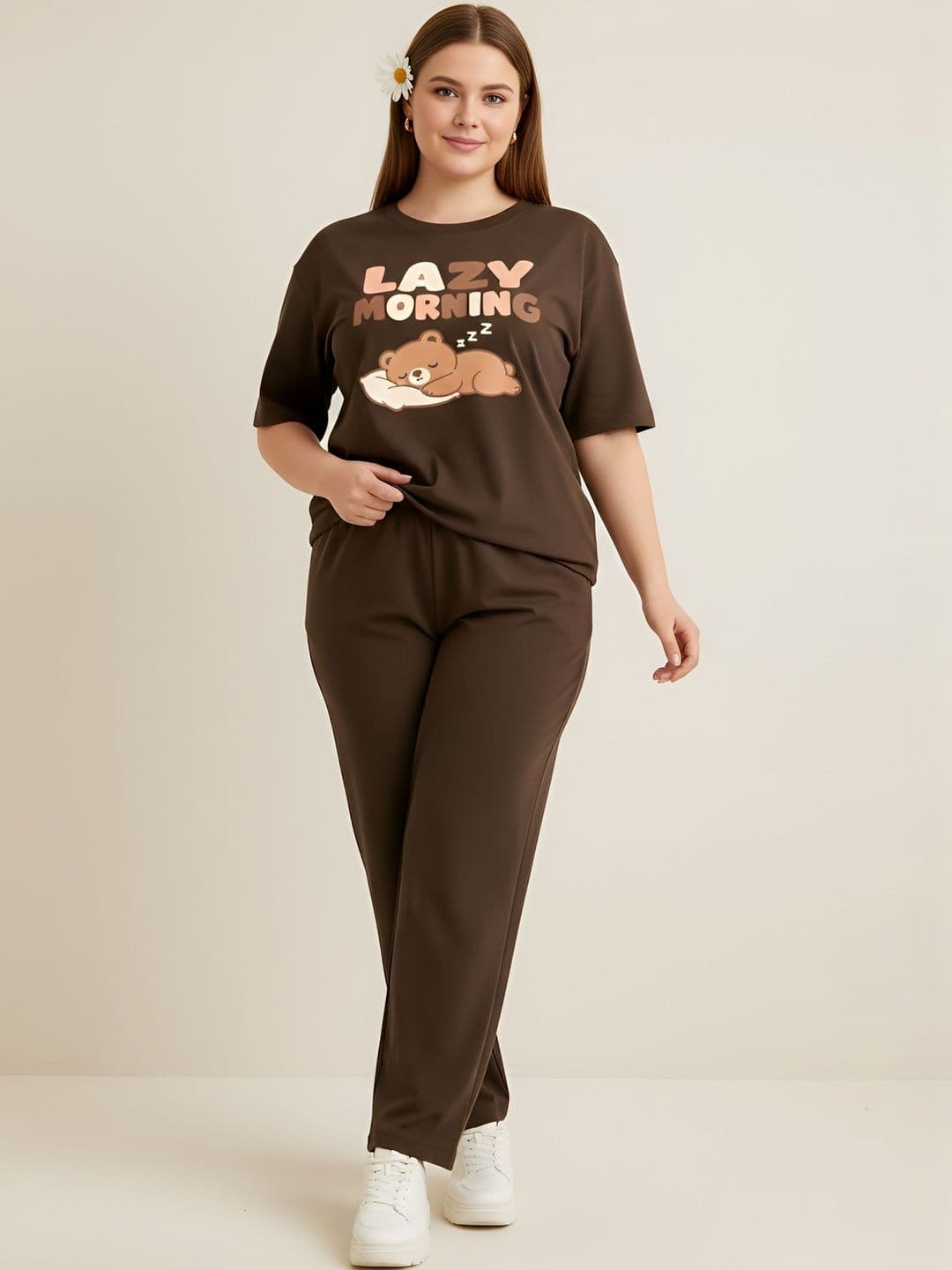My Swag Cotton Printed T-shirt with Trousers thumbnail 4