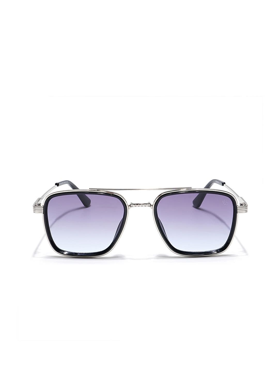 Eyejack by Voyage Unisex Wayfarer Sunglasses with UV Protected Lens B80802CL835 thumbnail 3