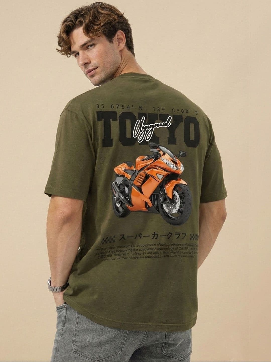 Mast & Harbour Men Printed T-shirt thumbnail 2
