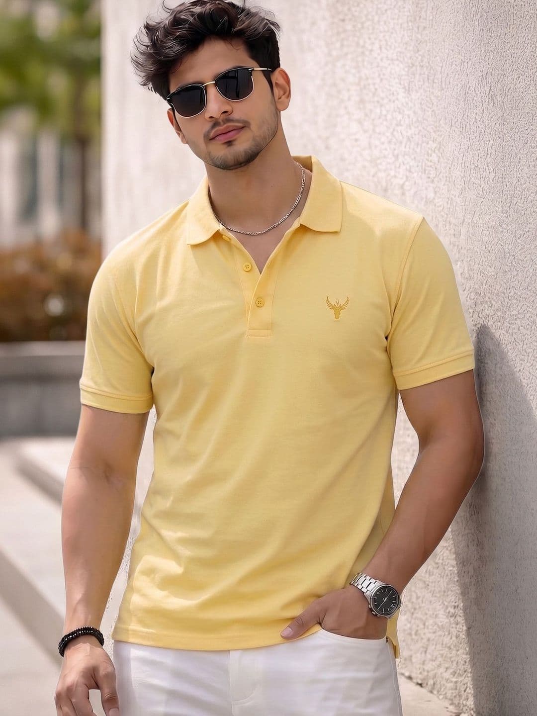 Utopium Men Polo Collar T-shirt - view 1