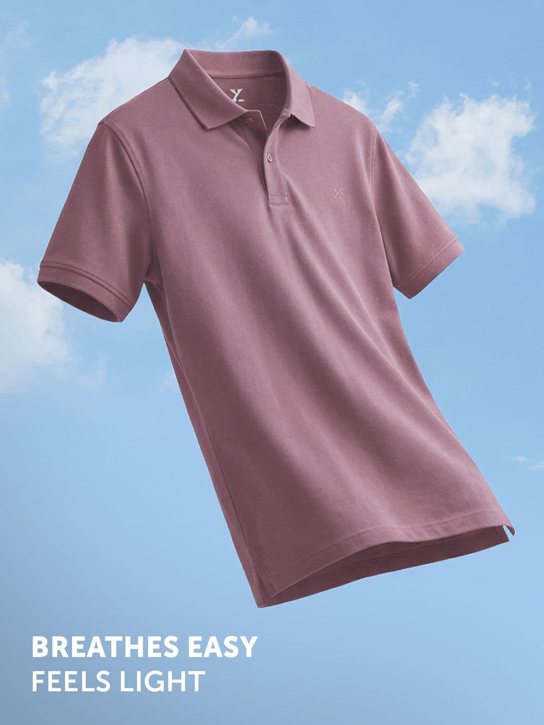 XYXX Polo Collar Pure Cotton T-shirt thumbnail 4