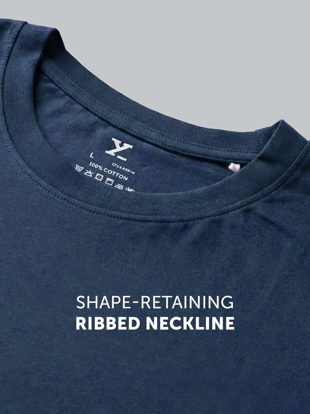 XYXX Pure Cotton Round Neck T-shirt thumbnail 4