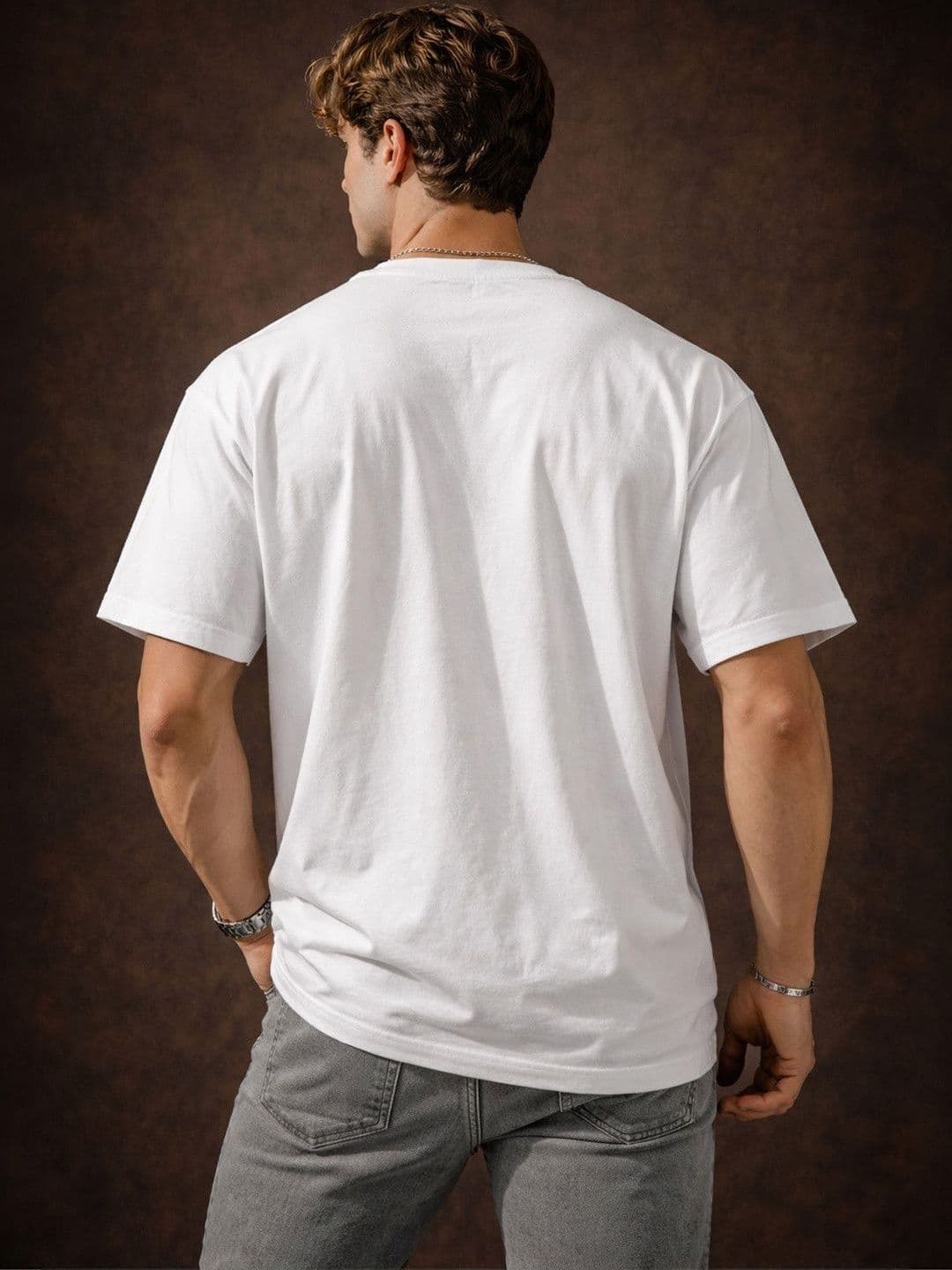 Mast & Harbour Men Printed T-shirt thumbnail 3