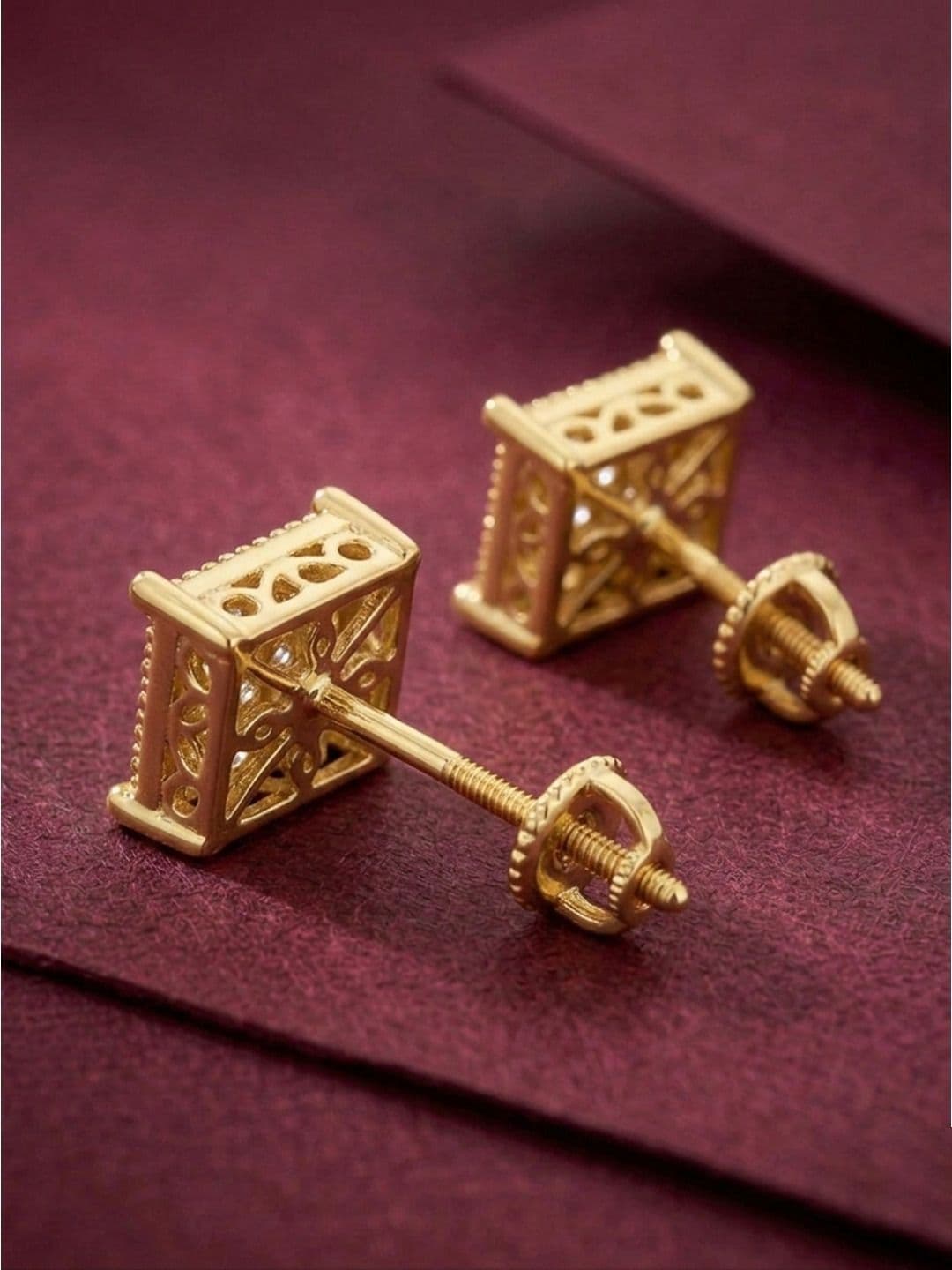 Krelin Square Studs Earrings thumbnail 5