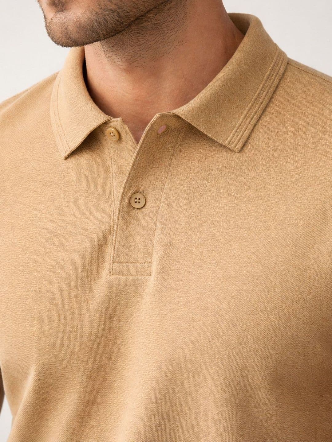 The Roadster Lifestyle Co Cotton Polo Collar T-Shirt thumbnail 2