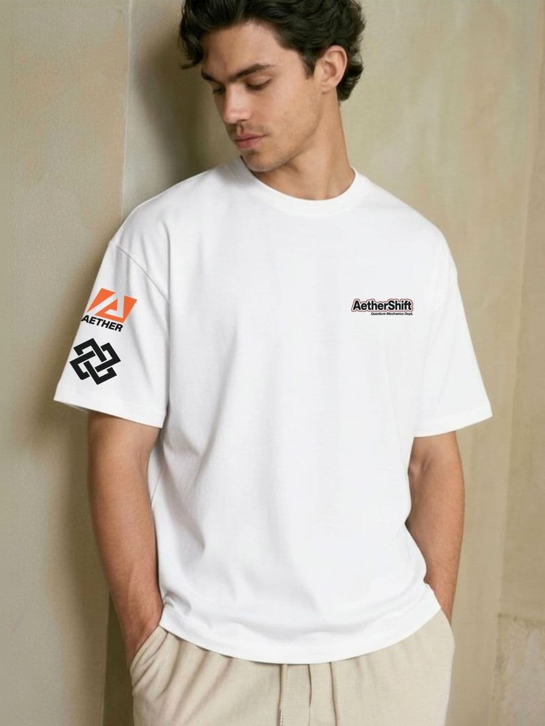 R.Code by The Roadster Life Co. Men Typography Printed T-shirt thumbnail 3