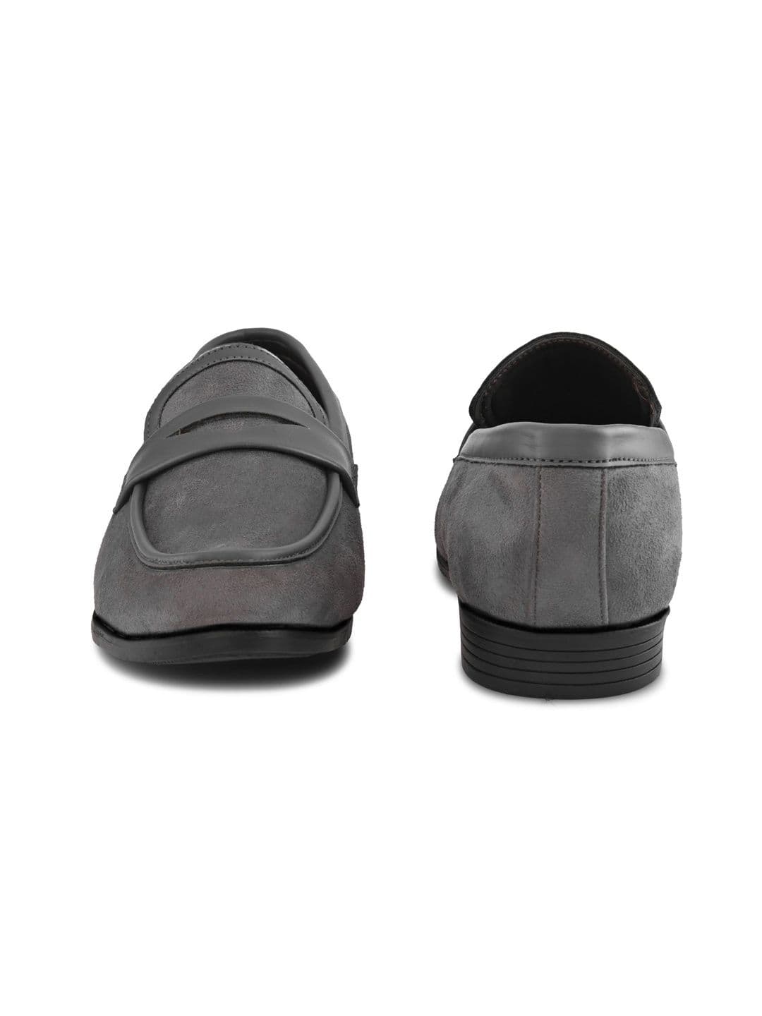HERE&NOW Men Synthetic Leather Round Toe Slip-On Formal Loafers thumbnail 2