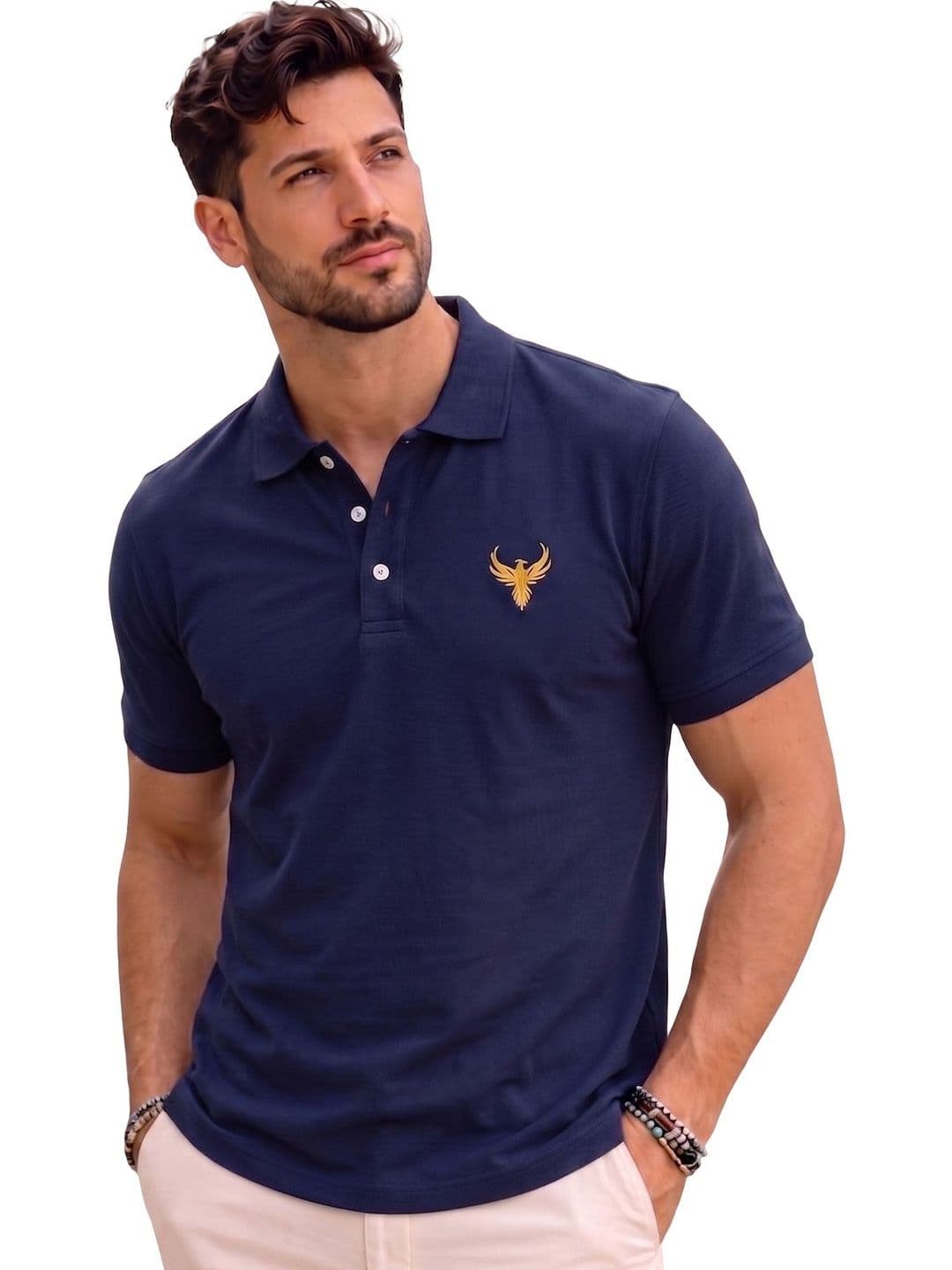 Utopium Men Polo Collar T-shirt thumbnail 5