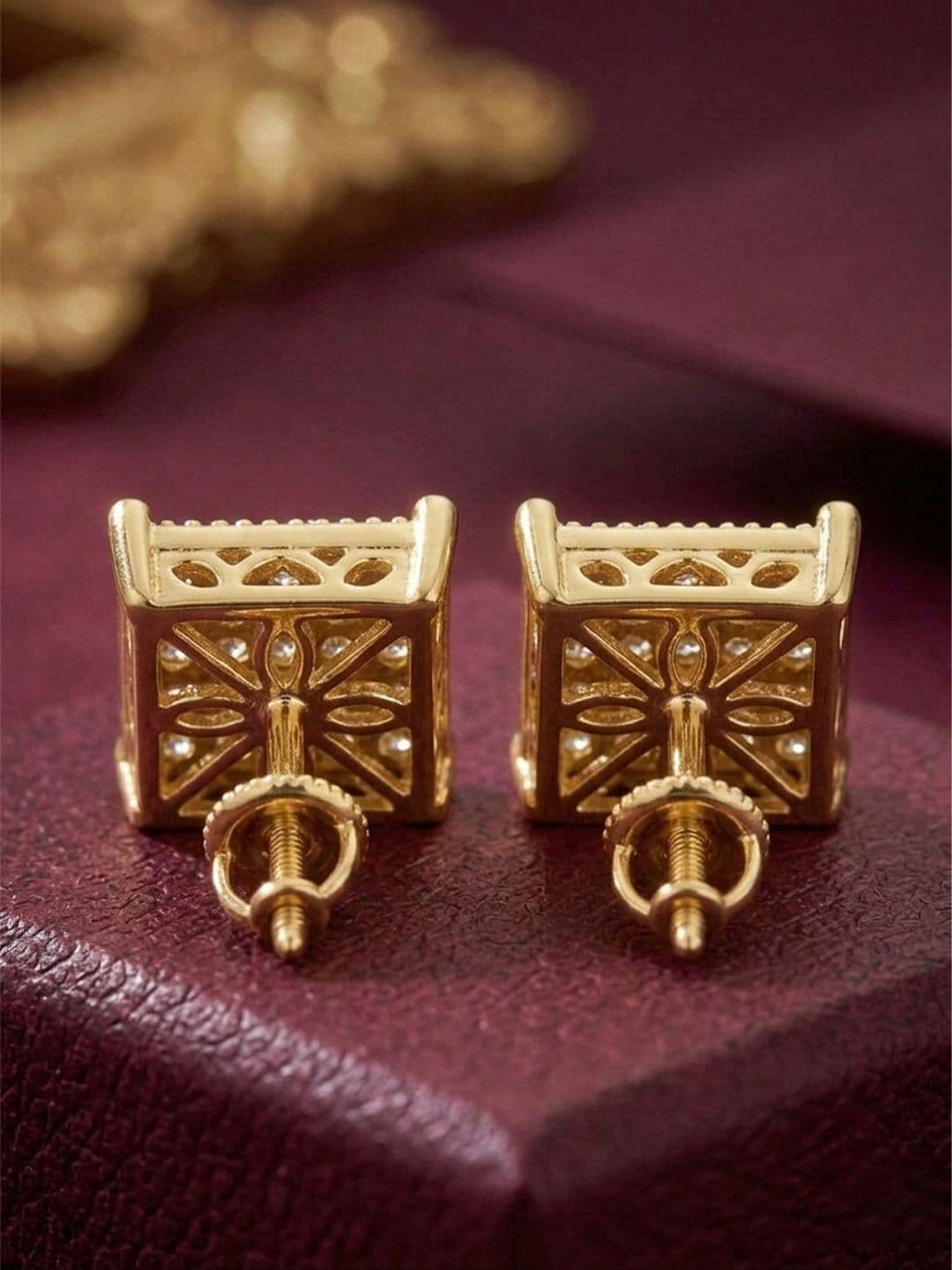Krelin Square Studs Earrings thumbnail 6