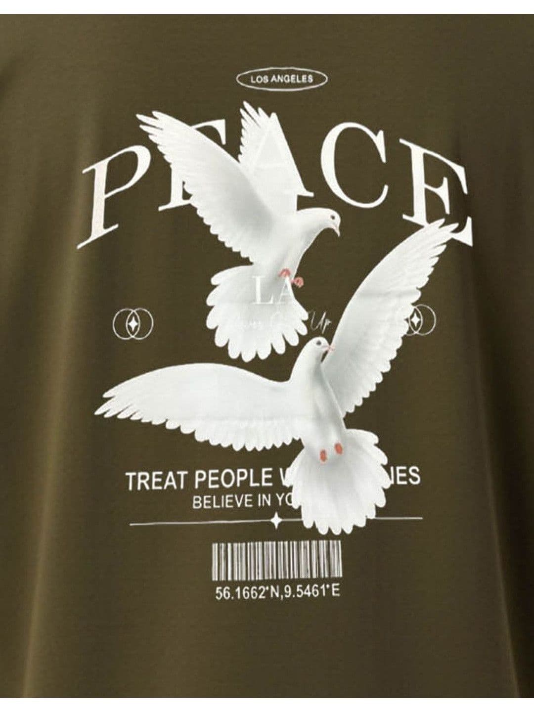 Mast & Harbour Men Printed T-shirt thumbnail 3