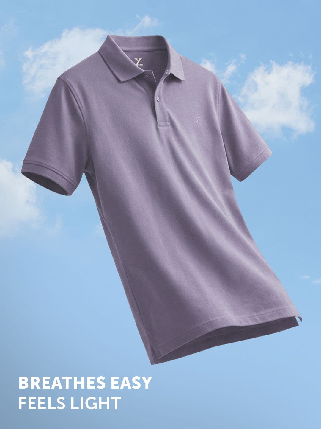 XYXX Polo Collar Pure Cotton T-shirt thumbnail 4