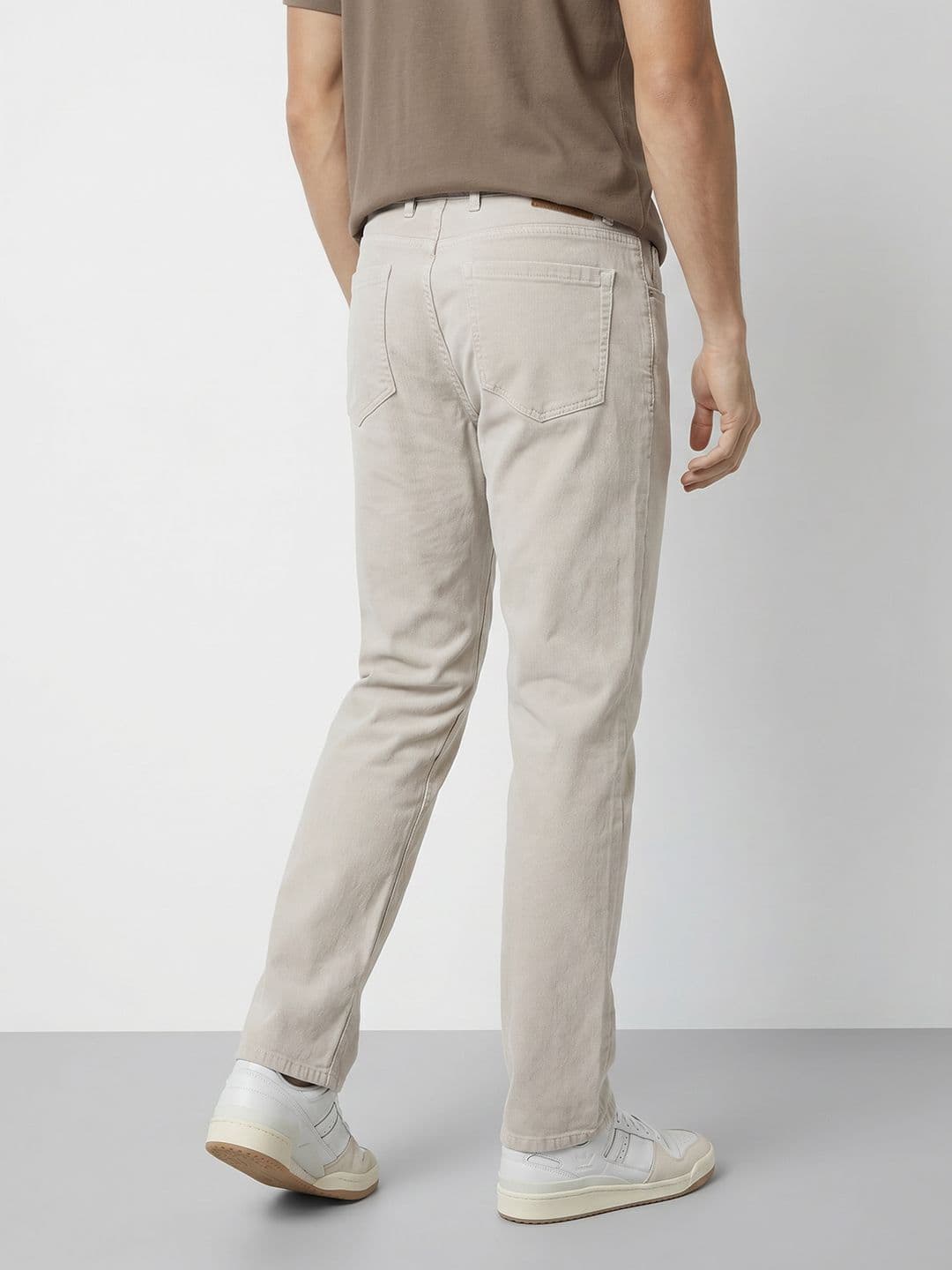 Mast & Harbour Men Light Fade Pure Cotton Jeans thumbnail 2