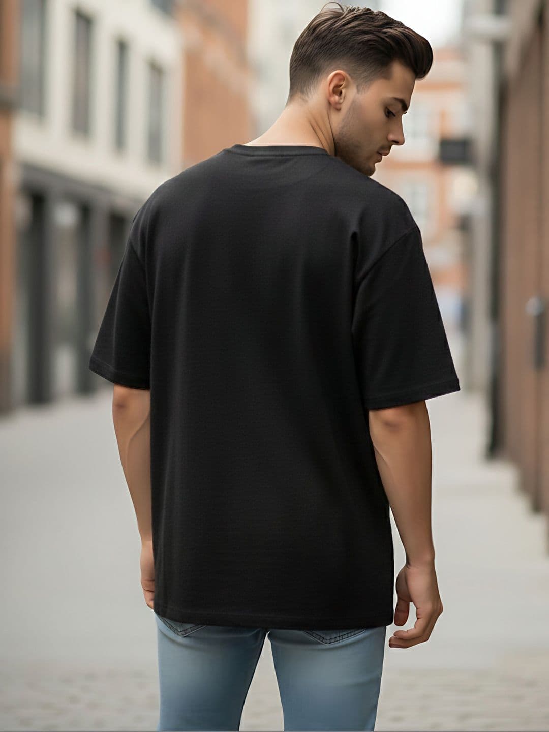 Kook N Keech Men Typography Printed Drop-Shoulder Sleeves T-shirt thumbnail 4