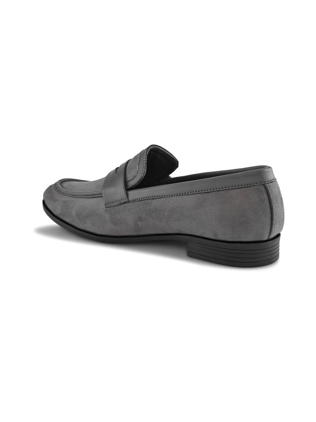 HERE&NOW Men Synthetic Leather Round Toe Slip-On Formal Loafers thumbnail 4