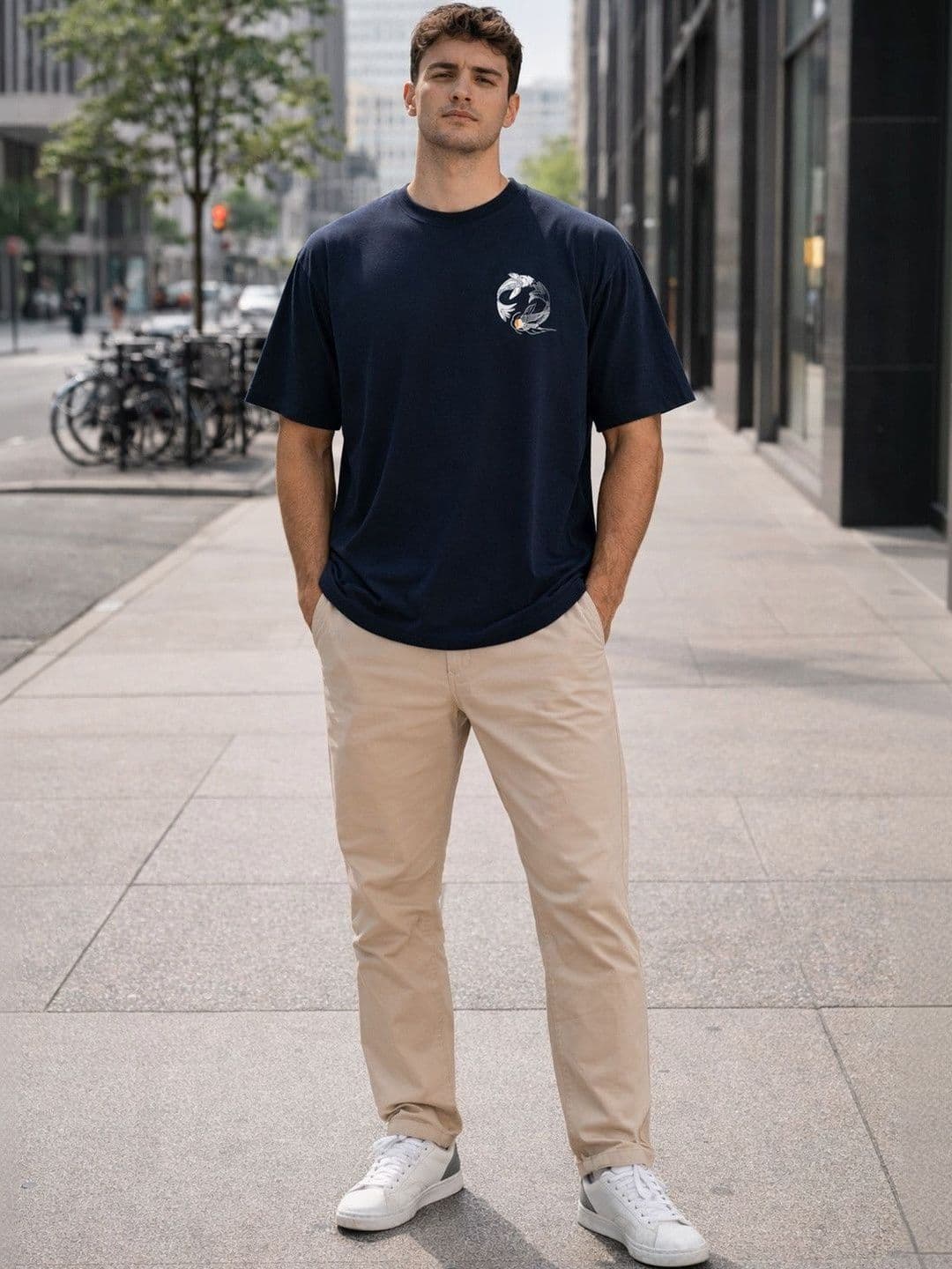 Mast & Harbour Men Printed T-shirt thumbnail 6