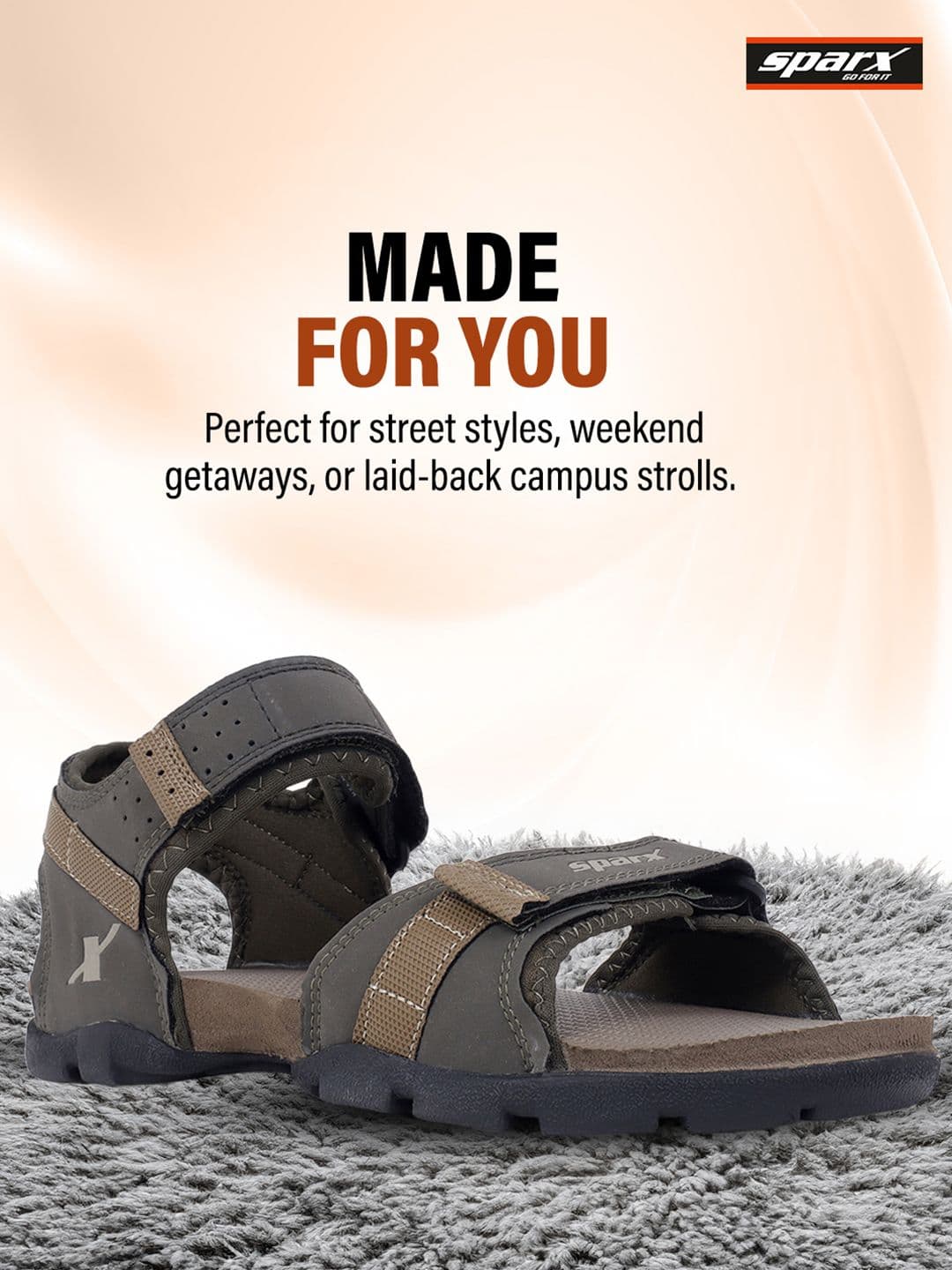 Sparx Men Textured Sports Sandals thumbnail 5