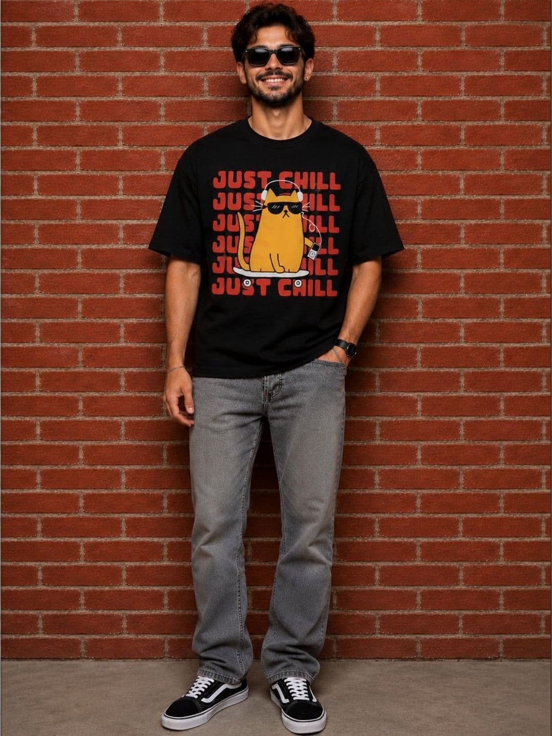 CAPTCHA Men Printed T-shirt thumbnail 4