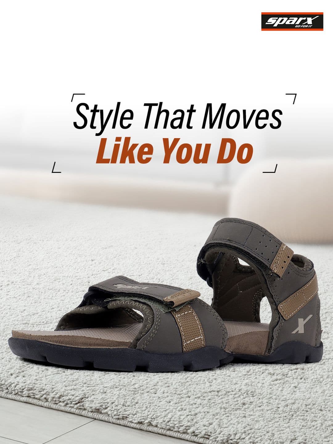Sparx Men Textured Sports Sandals thumbnail 6
