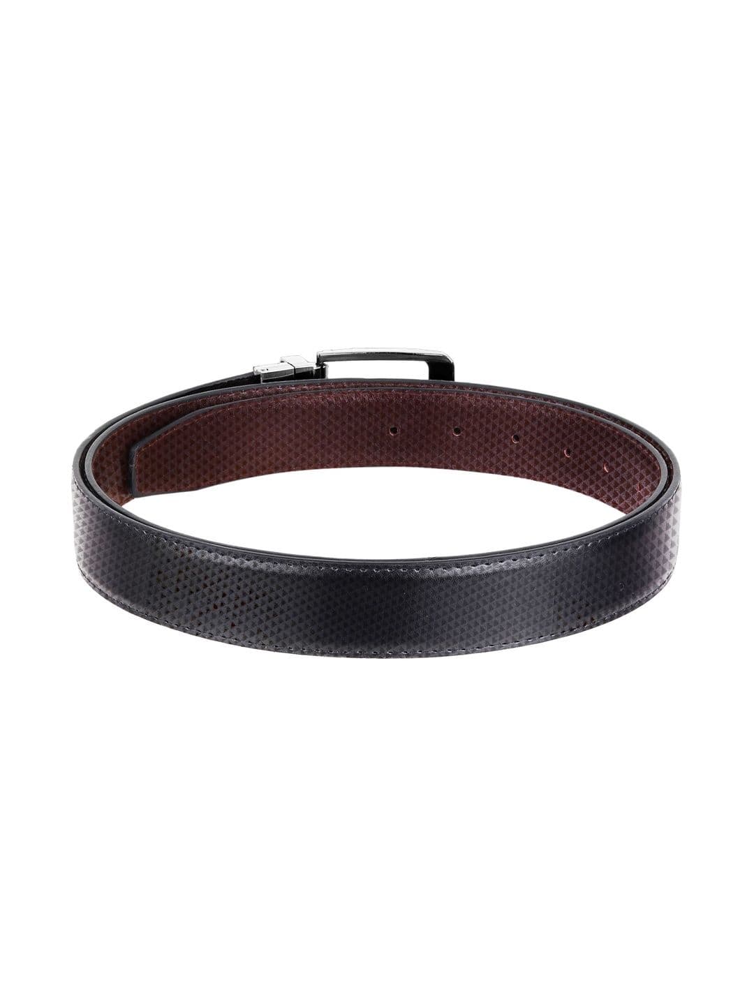 URBAN ALFAMI Men Textured PU Reversible Belt thumbnail 6