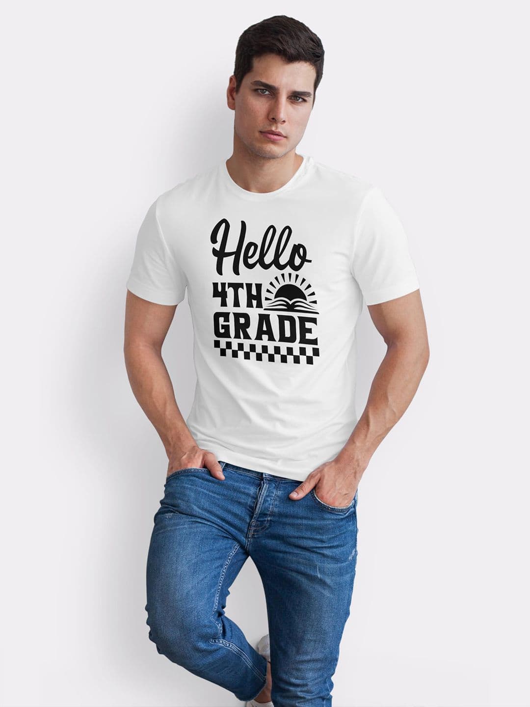 Seekbuylove Men Typography Printed Bio Finish T-shirt thumbnail 5