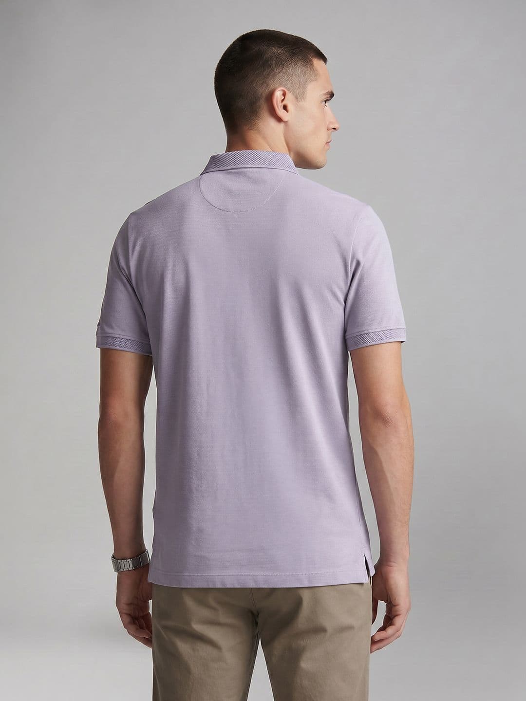 Van Heusen Polo Collar Pure Cotton T-shirt thumbnail 2