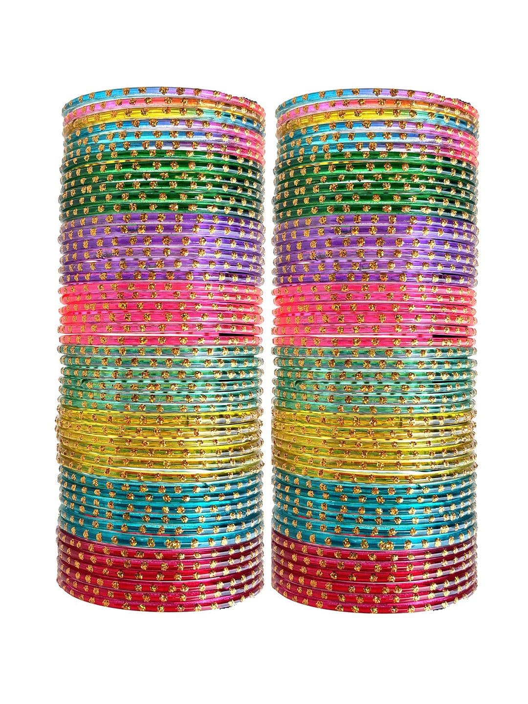 HAND KKRAFTS Set Of 8 Stone Studded  Bangle thumbnail 5