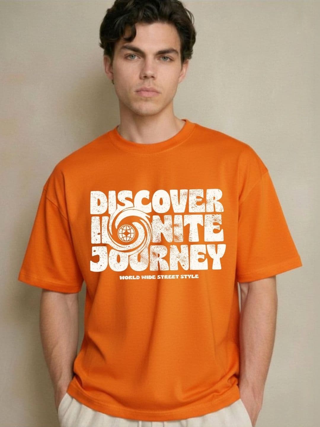 R.Code by The Roadster Life Co. Men Typography Printed T-shirt thumbnail 4