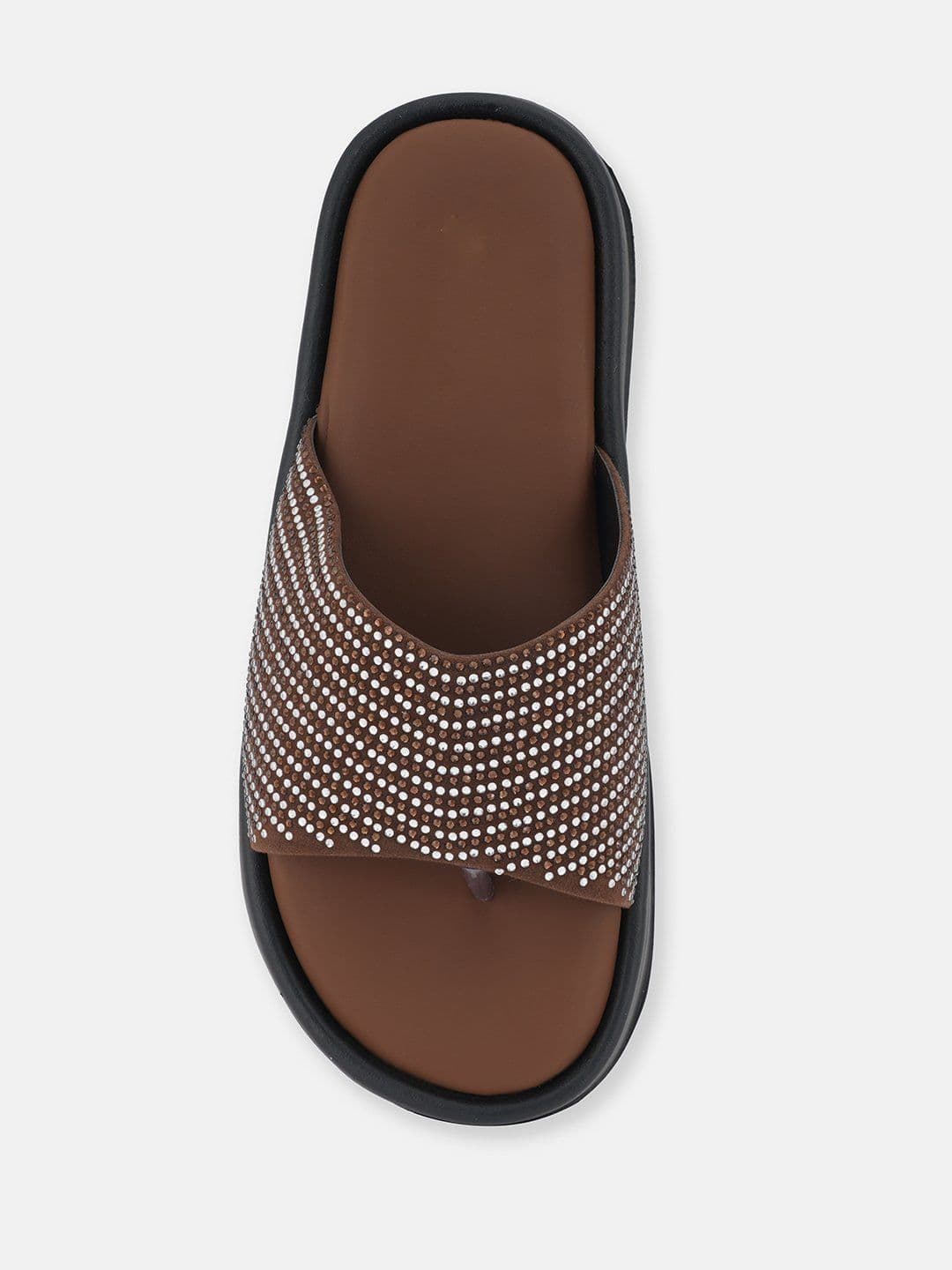 Liscott Women Embellished Open Toe Flats thumbnail 5