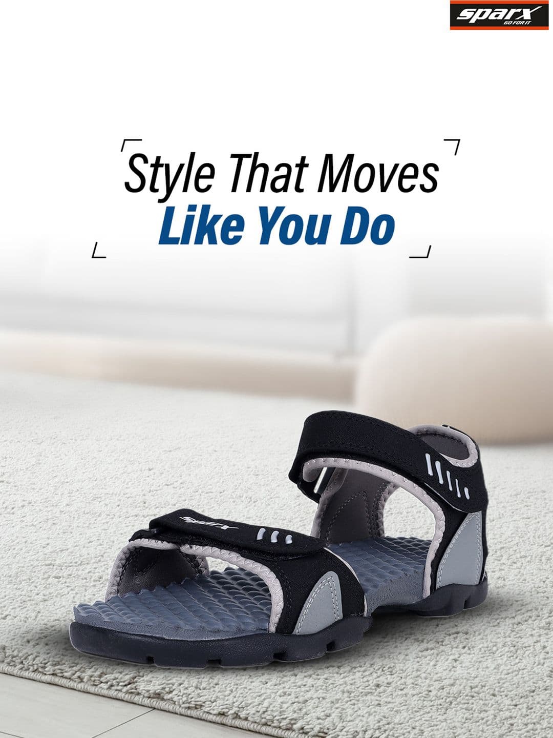 Sparx Men Textured Sports Sandals thumbnail 3