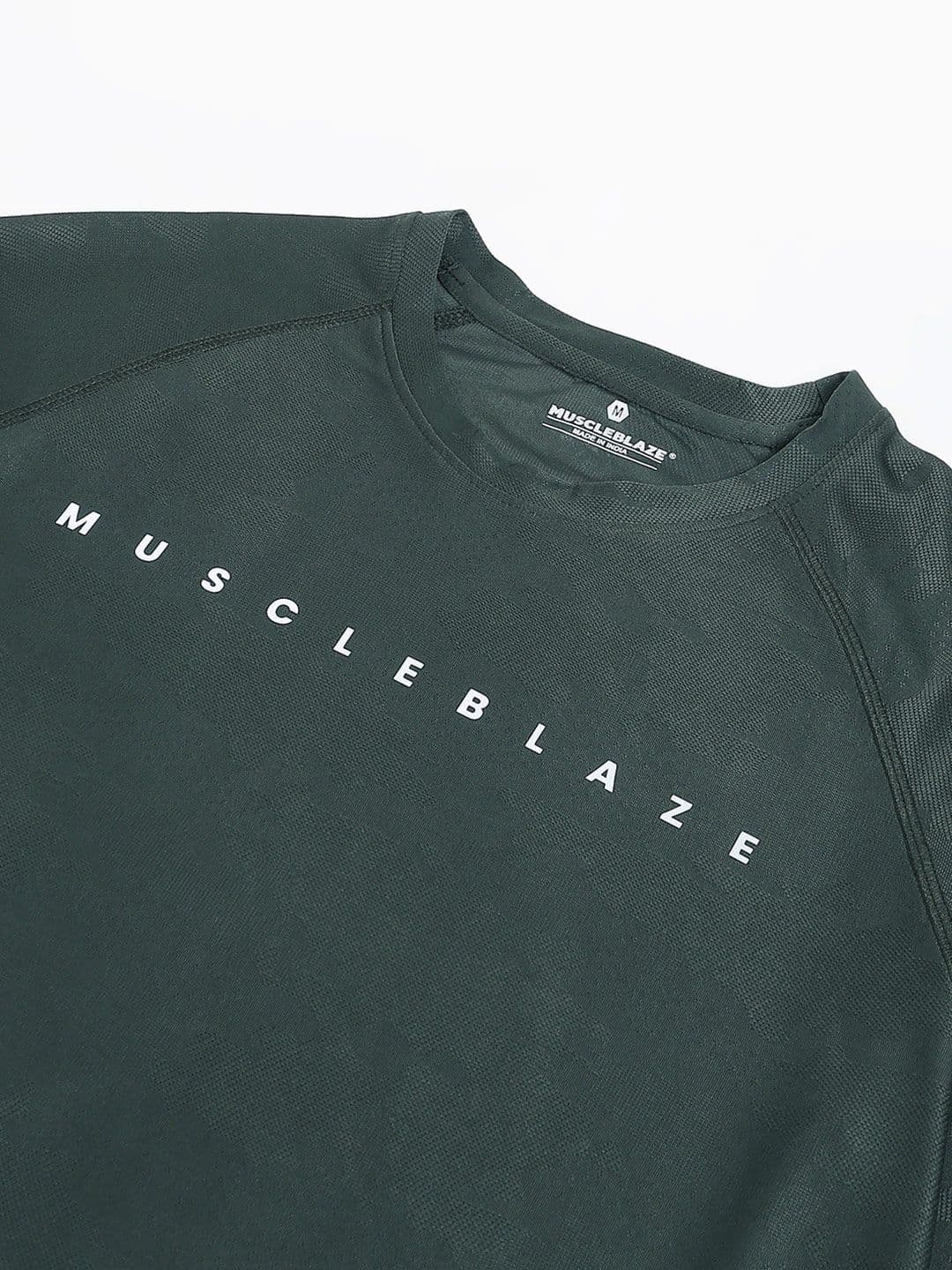 MuscleBlaze Unisex Typography Printed Round Neck Slim Fit T-shirt thumbnail 7