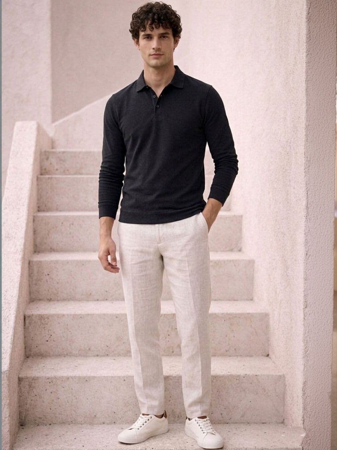 Mast & Harbour Men Polo Collar T-shirt thumbnail 4