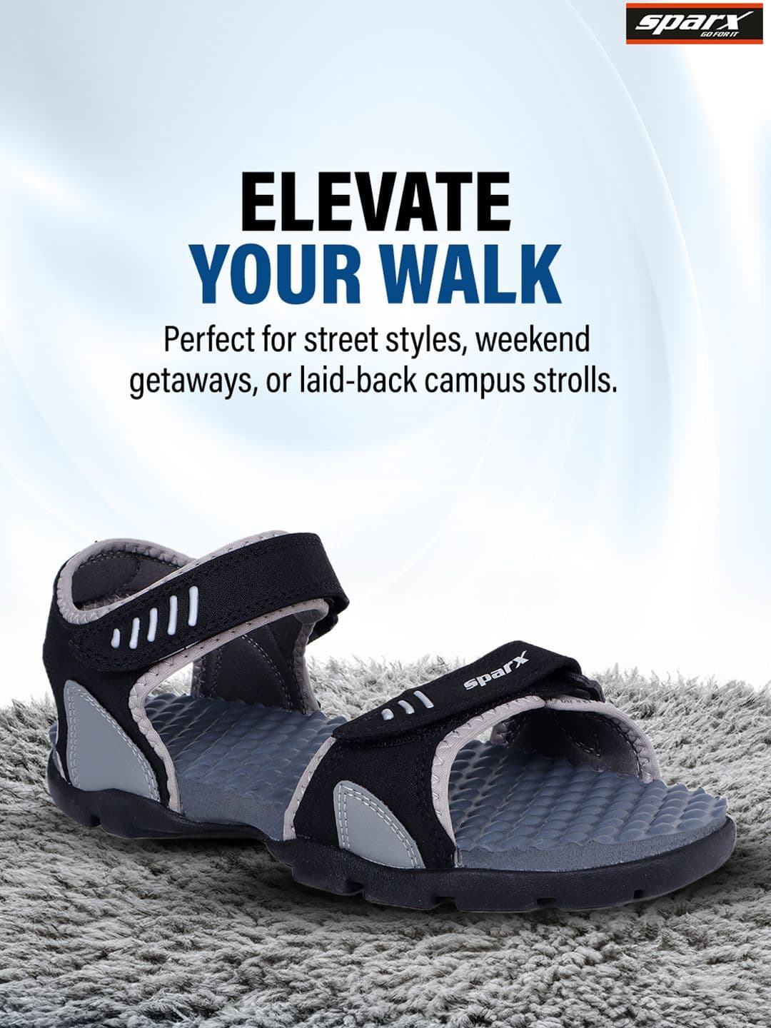 Sparx Men Textured Sports Sandals thumbnail 6