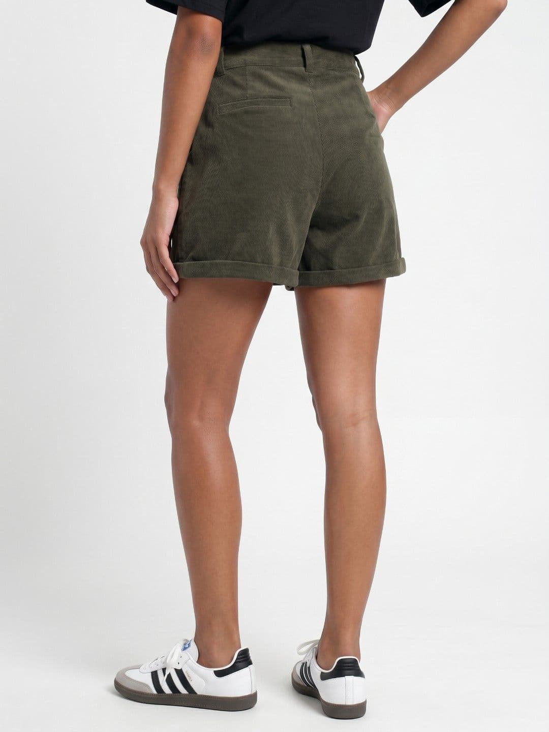glitchez Women Corduroy Shorts thumbnail 5