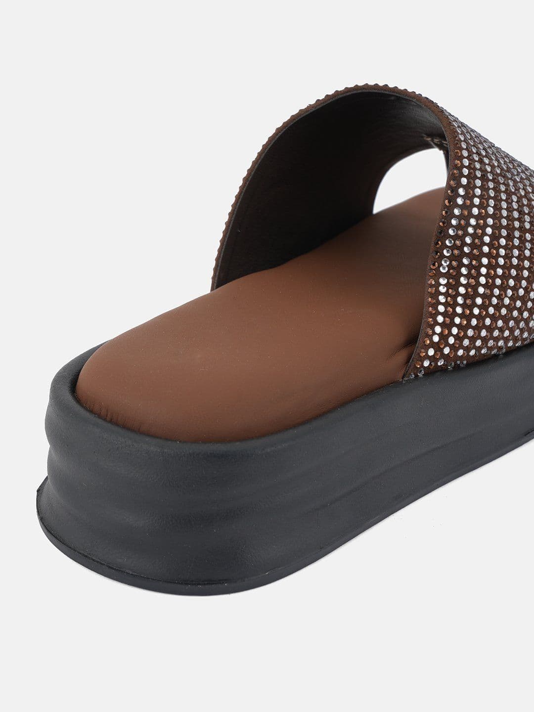 Liscott Women Embellished Open Toe Flats thumbnail 4