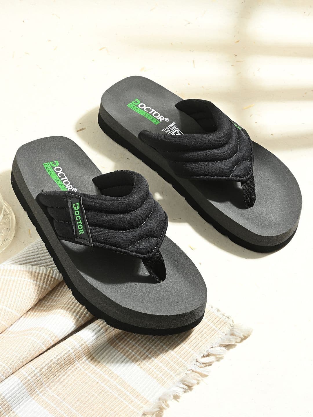 DOCTOR FEEL SOFT Men Thong Flip-Flops thumbnail 7