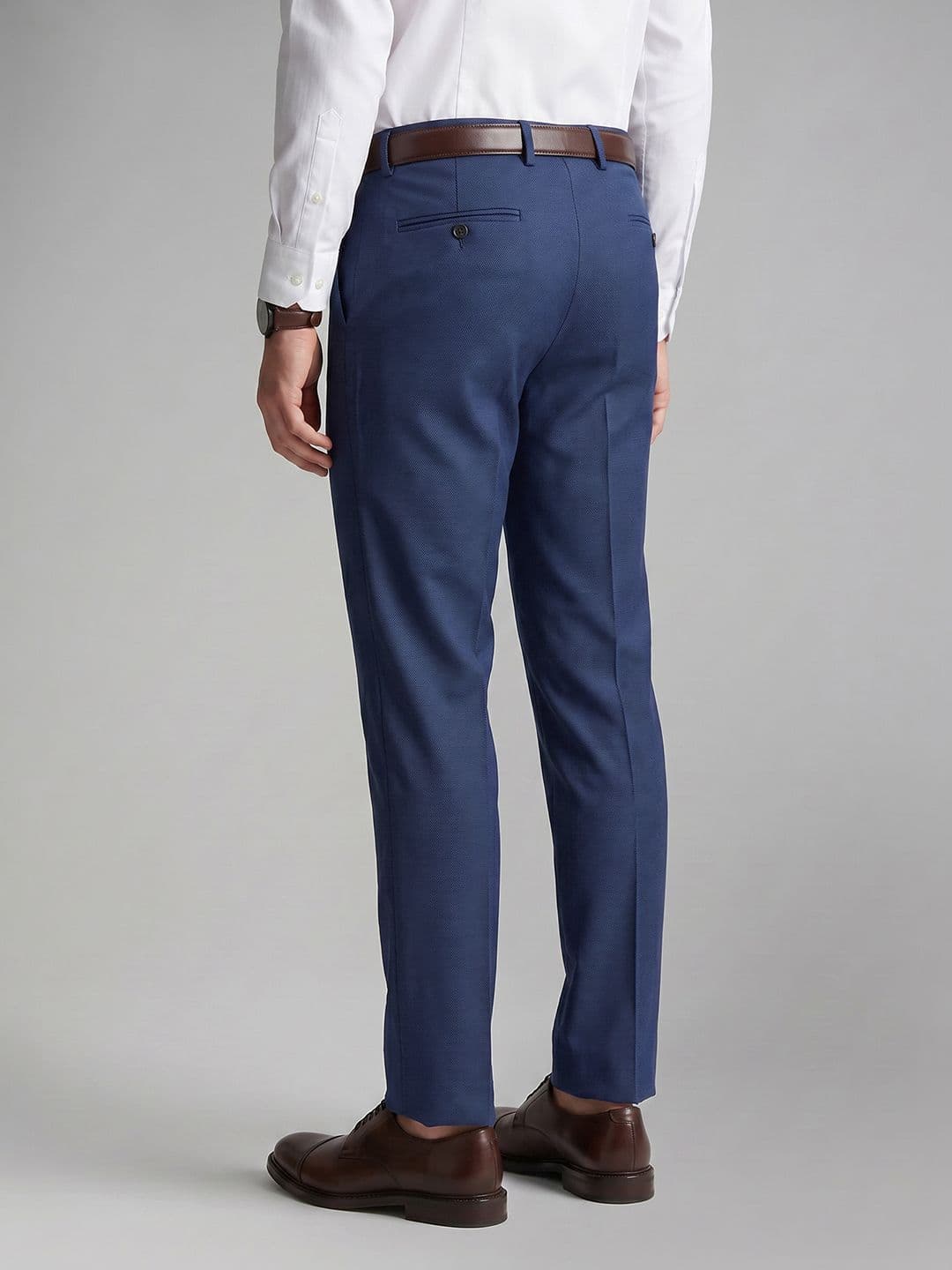 Van Heusen Men Slim Fit Formal Trouser thumbnail 3