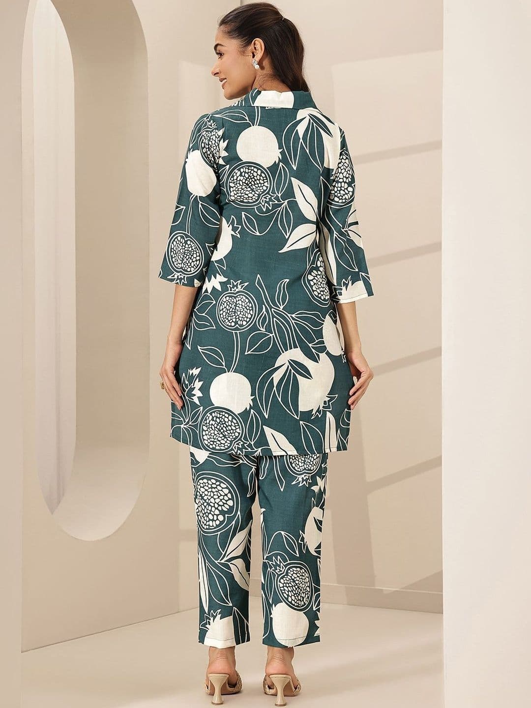 Libas Tropical Printed Tunic with Trousers thumbnail 2